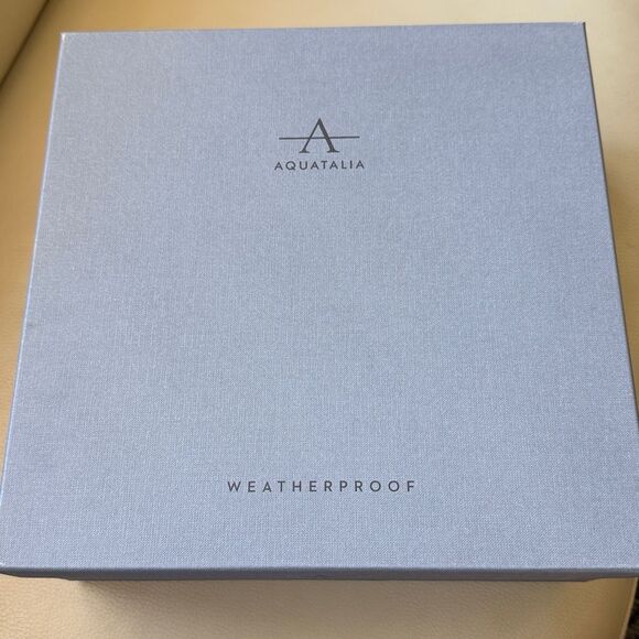 New With Tags Aquatalia Charlee Dress Weatherproof Suede Bootie Brown Espresso - Picture 4 of 8